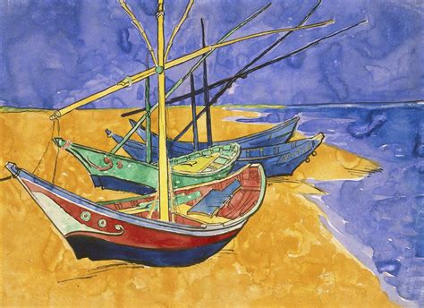 Fishing Boats On The Beach At Saintes Maries De La Mer 1000Museums