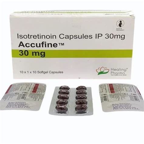 Isotretinoin Accufine Mg Capsules Packaging Type Strips At Rs