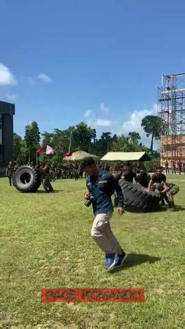 Keseruan Prajurit TNI Lomba Gulingkan BAN YouTube