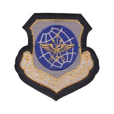 Military Airlift Command Leather Velcro Usafpatches