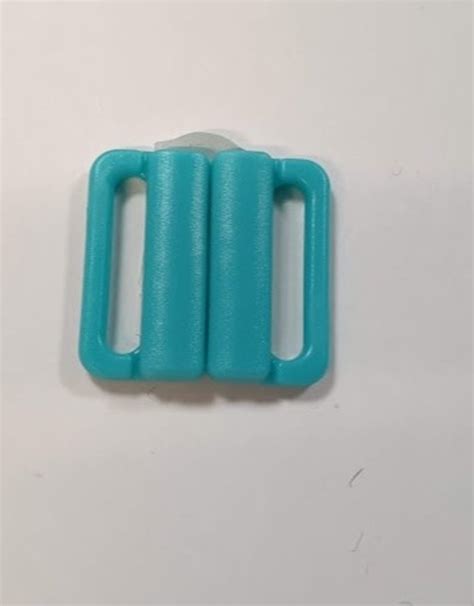 Bikini Sluiting 25 Op 25 Mm 20 Mm Opening Aqua Groen Atelier Linabo