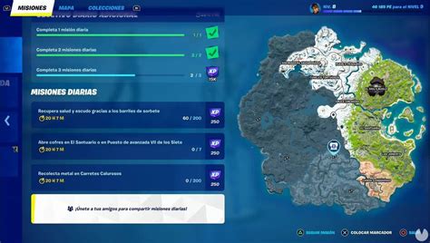 Fortnite C3 T1 TODAS las Misiones Tipos y cómo completarlas