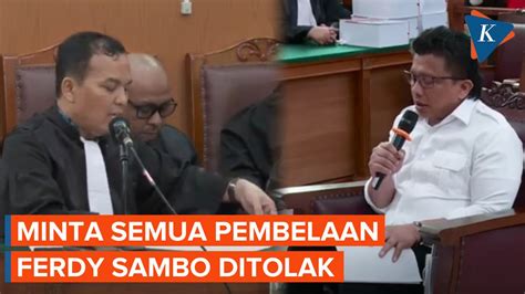 Berita Terkini Harian Pembelaan Sambo Terbaru Hari Ini Kompas