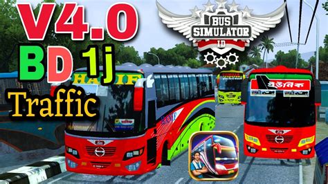 Bussid Update V4 0 1 Traffic Code Name Bangladeshi Hino 1j Traffic OBB