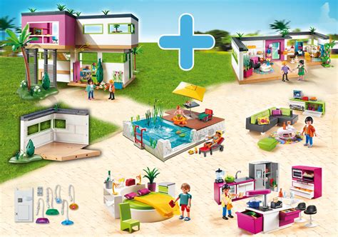 Bundle Mansão Moderna de Luxo XXL PM2011F PLAYMOBIL