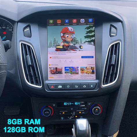 2 Din Android 13 Rádio Para Ford Focus 3 MK3 2012 2013 2019 Car