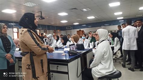 كلية الطب بجامعة نينوى تستقبل طلبة ثلاثة مدارس للمراحل الإعدادية والمتوسطة جامعة نينوى