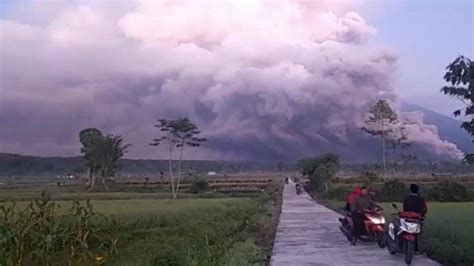 Erupsi Semeru Bikin Jepang Waspada Potensi Tsunami Peneliti Bencana