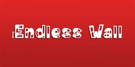 Endless Wall Font