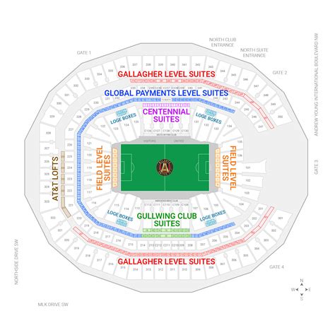 Mercedes Benz Stadium Atlanta Concert Seating Chart | Elcho Table