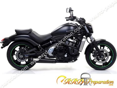 Ligne d échappement complète ARROW REBEL pour moto moto KAWASAKI Z 650