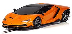 C Scalextric Lamborghini Centenario Orange Discontinued