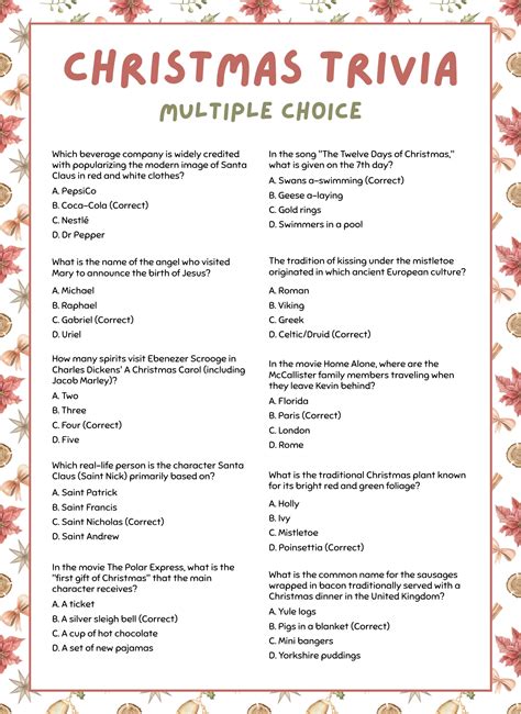 christmas trivia questions and answers printable 16