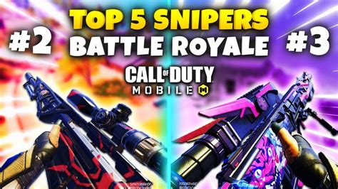 Top Best Sniper Rifles In Battle Royale Cod Mobile Best Sniper