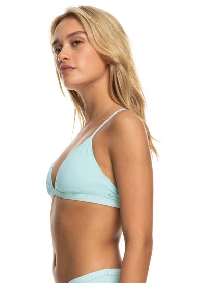 Roxy Pro The Cut Back Triangle Bikini Top For Women Roxy