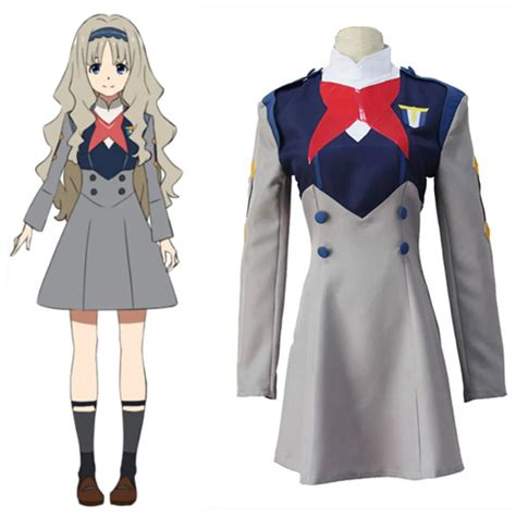 Anime Darling In The Franxx Cos Hiro Ichigo Zero Two Miku Kokoro School