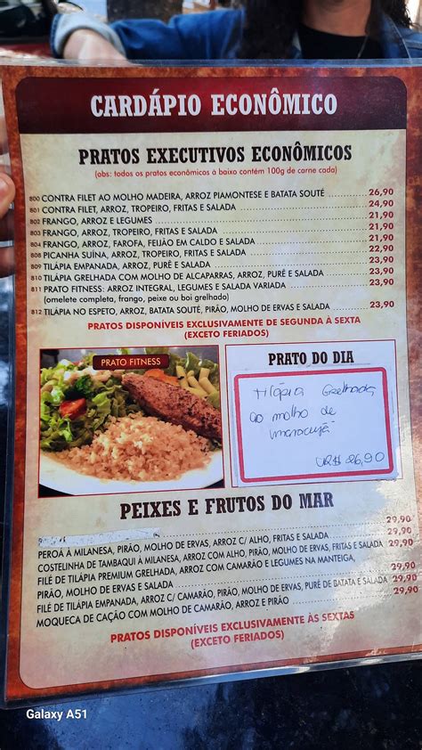 Menu Em Surubim No Espeto O Melhor Restaurante Da Alberto Cintra Belo