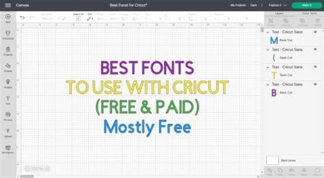 Best Fonts To Use With Cricut 2022 Free And Paid Best Practices Tips And Tricks Daydream Into