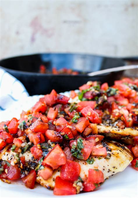 Healthy Bruschetta Chicken The Whole Cook