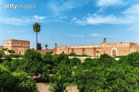 The El Badi Palace Marrakech Morocco North Africa