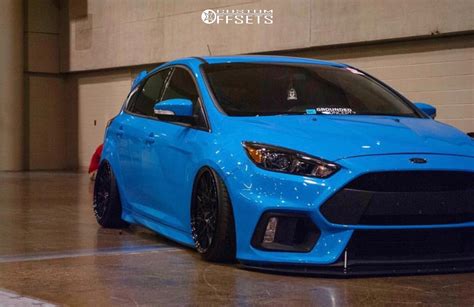 2017 Ford Focus Rotiform Qlb Air Lift Performance Custom Offsets