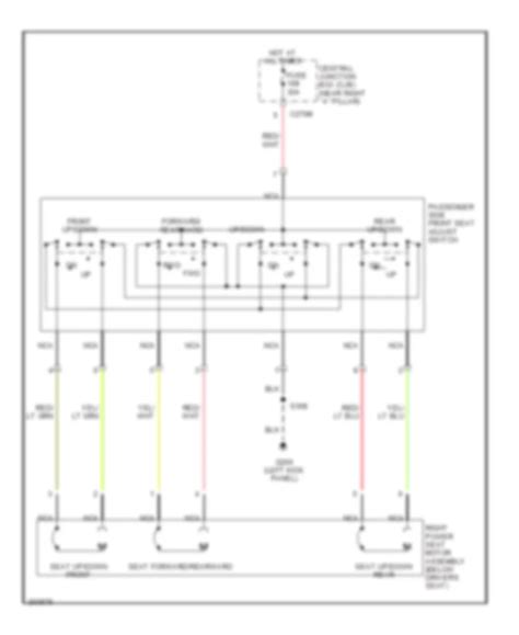 Power Seats Ford Pickup F250 Super Duty 2005 System Wiring Diagrams Wiring Diagrams For Cars