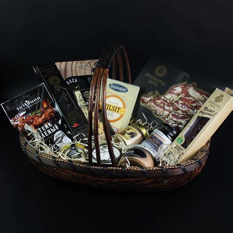 Корзина с деликатесами №11 - Доставим за 2 часа по Москве | ВоВкусе.мск