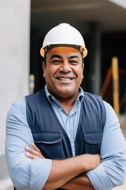 premium ai image closeup   business owner smiling   camera