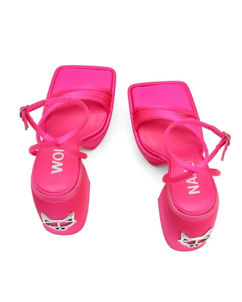 Gi Y Cao G T Naked Wolfe Jenny Pink Satin Jordan