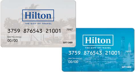 hilton gift card uk - Rolande Kaplan