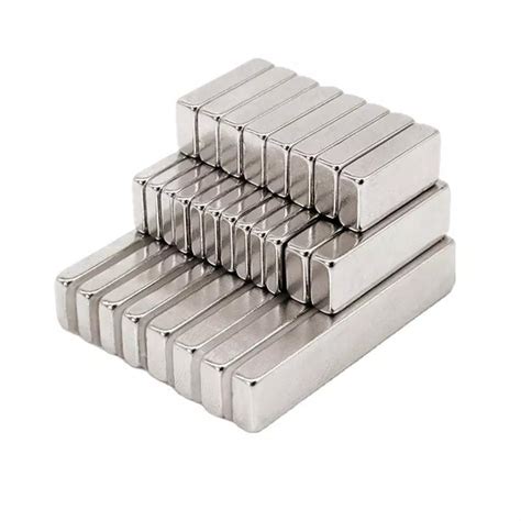 Rare Earth Super Strong Neodymium Magnets Materials Bar Shaped