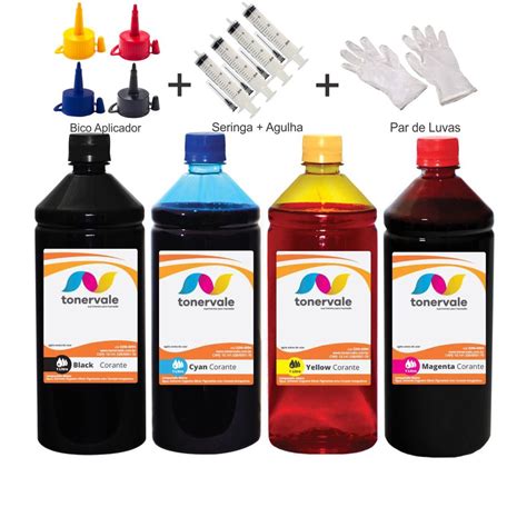 Kit Tinta Para Hp Smart Tank Gt Gt E Gt Litro Linha