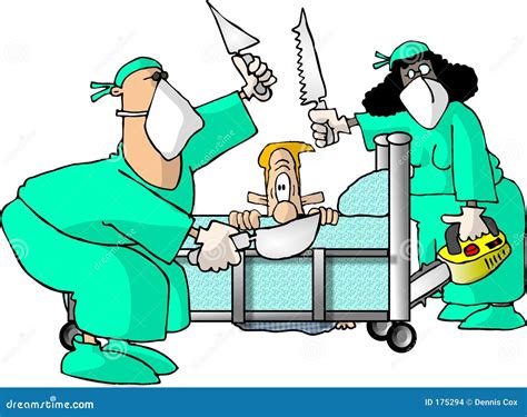 Surgeon Stock Illustration Illustration Of Patient Humor 175294