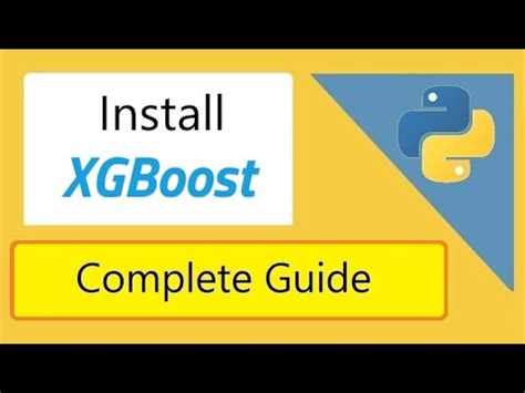 How To Install Xgboost Python Library Amit Thinks Youtube