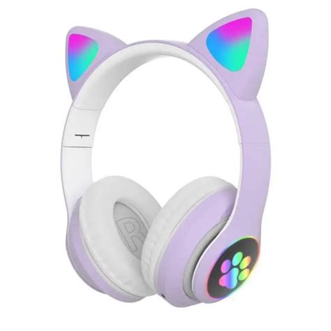 Беспроводные детские наушники CAT STN-28 с кошачьими ушками с ...