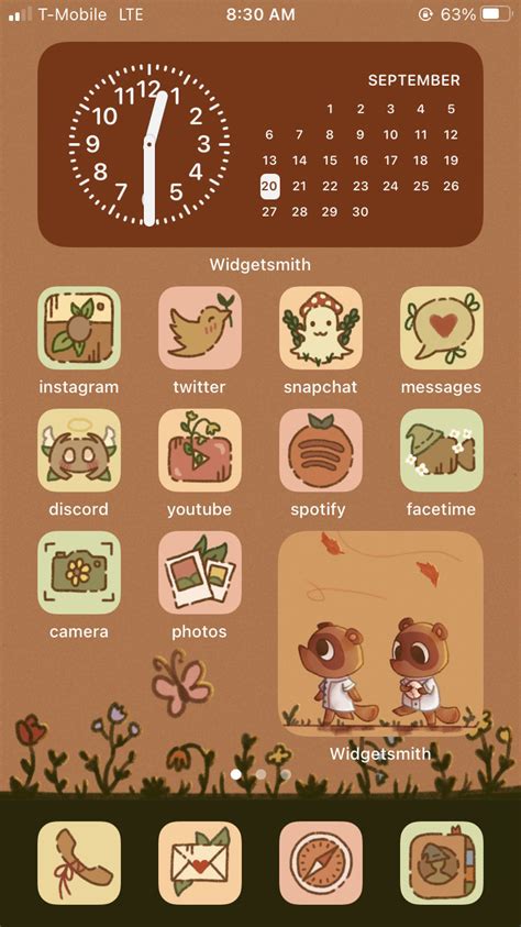 Original Cottagecore Fall Aesthetic Iphone Ios App Icons Etsy