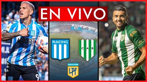 Racing Vs Banfield En Vivo Copa De La Liga Youtube