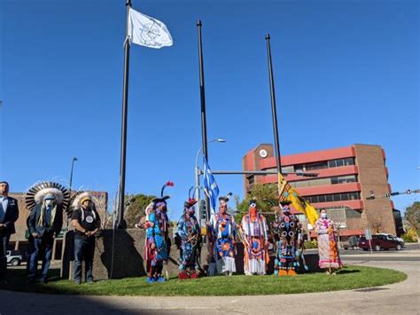 Reconciliation: Blackfoot Confederacy flag now permanent outside ...