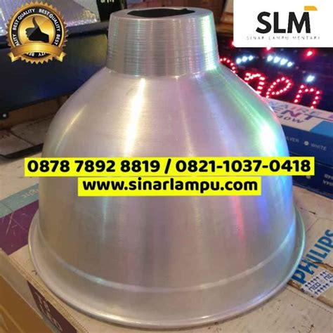 Kap Lampu Gantung Industri Stainless Inch Sinar Lampu Mentari