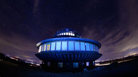 wallpaper observatory, building, architecture, round, dark HD : Widescreen : High Definition ...