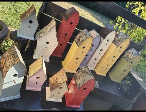 HANDMADE RUSTIC BIRDHOUSES - Etsy