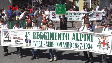 Sfilata Raduno Del Raggruppamento Alpini Ad Ivrea Terza