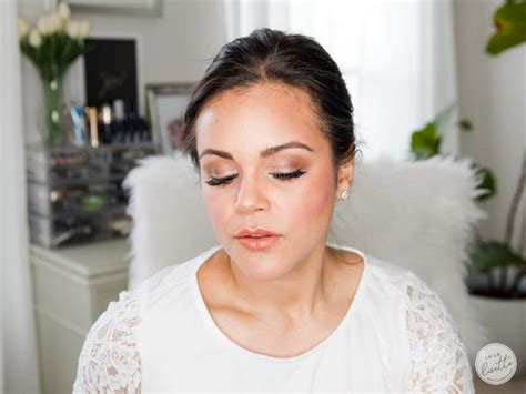 An Easy Romantic Bridal Makeup Tutorial Using Clean Beauty Products