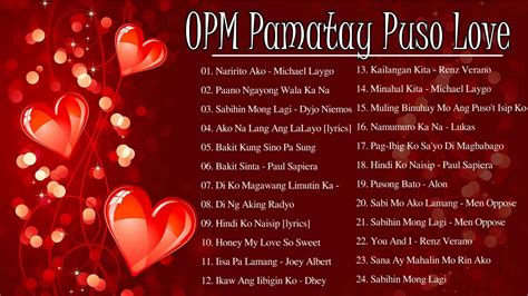 OPM Pamatay Puso Love Songs Collection || Greatest OPM Tagalog Love Songs - YouTube