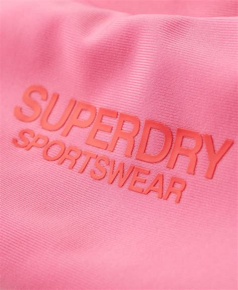 Femme Bas de bikini brésilien à logo Rose Paparazzi Superdry BE FR