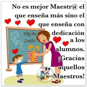 Feliz Día del Maestro Imágenes, Frases y Felicitaciones