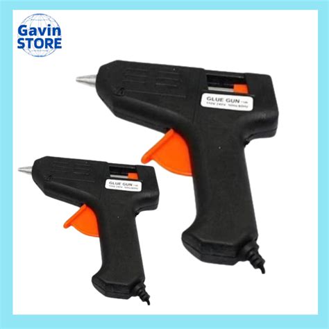 Jual Alat Lem Tembak Kecil Hot Melt Glue Gun 10WATT 20WATT Lem Tembak Pistol Mini Shopee Indonesia