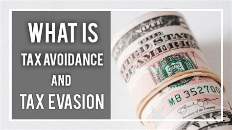 What Is The Difference Between Tax Evasion Vs Tax Avoidance Full Aml