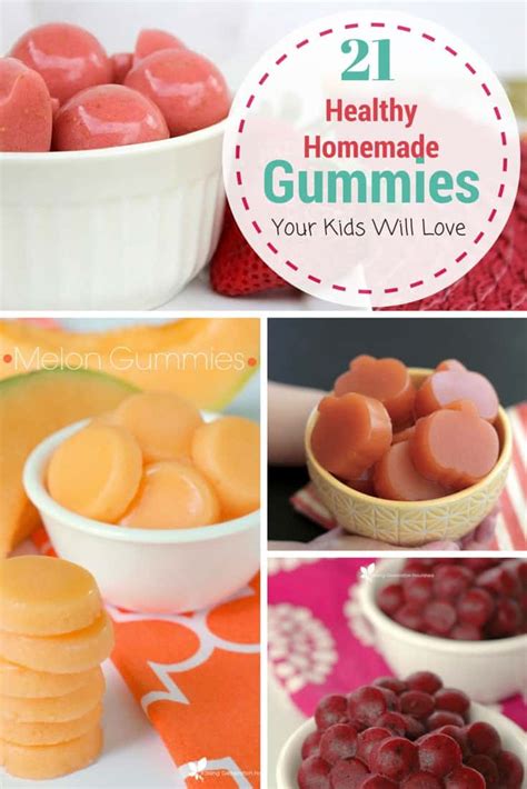 21 Healthy Homemade Gummies Your Kids Will Love Simple Pure Beauty