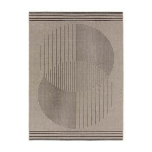 Tapete Para Sala Sisal Eco Nature Organico Bege Chumbo X M